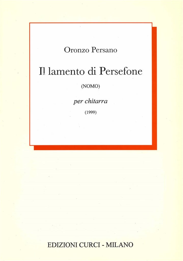 Il Lamento Di Persefone
